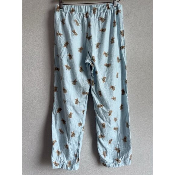 J.Crew Women’s Christmas‎ Holiday Dog Print Waist Tie Pajamas Pants Size Small - Picture 5 of 9